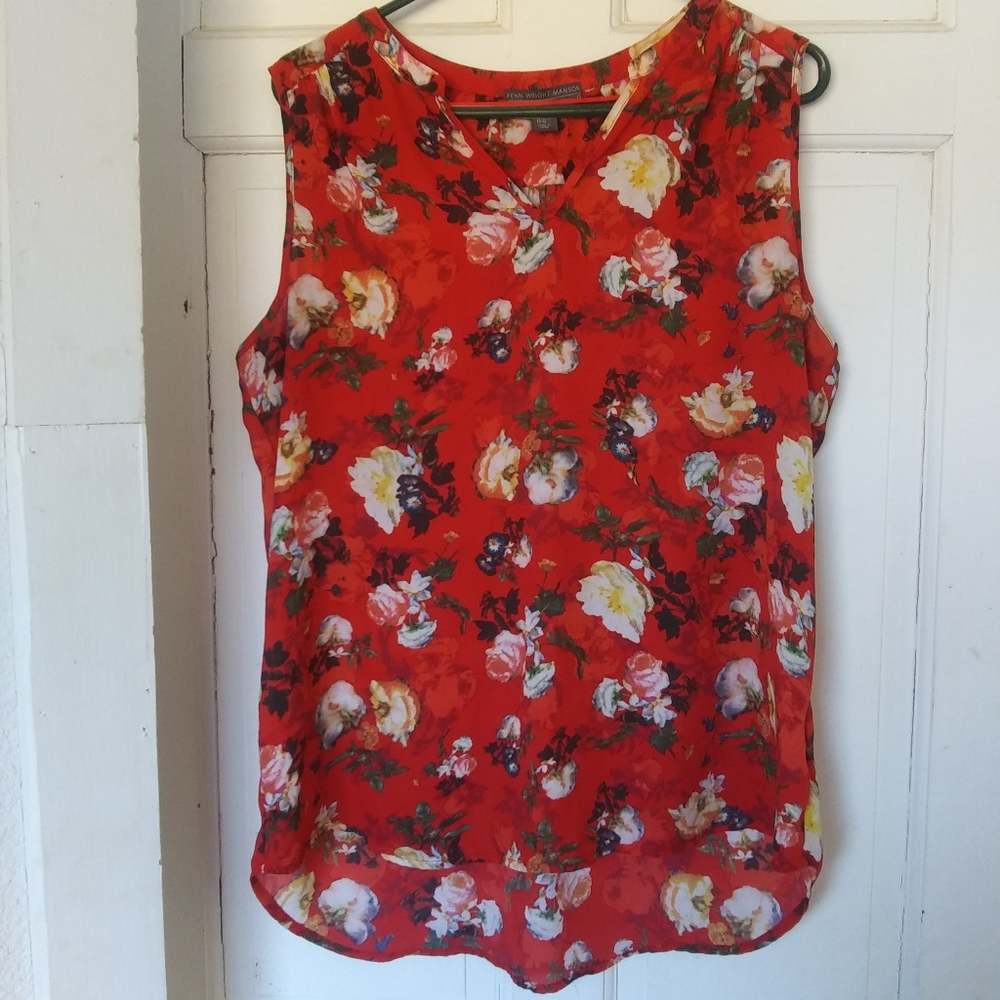 Fenn Wright manson studio floral blouse